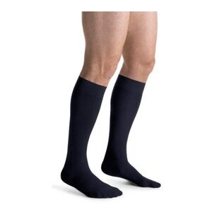 JOBST® forMen Ambition SoftFit Knee High 20-30 mmHg, Size LG and color Navy